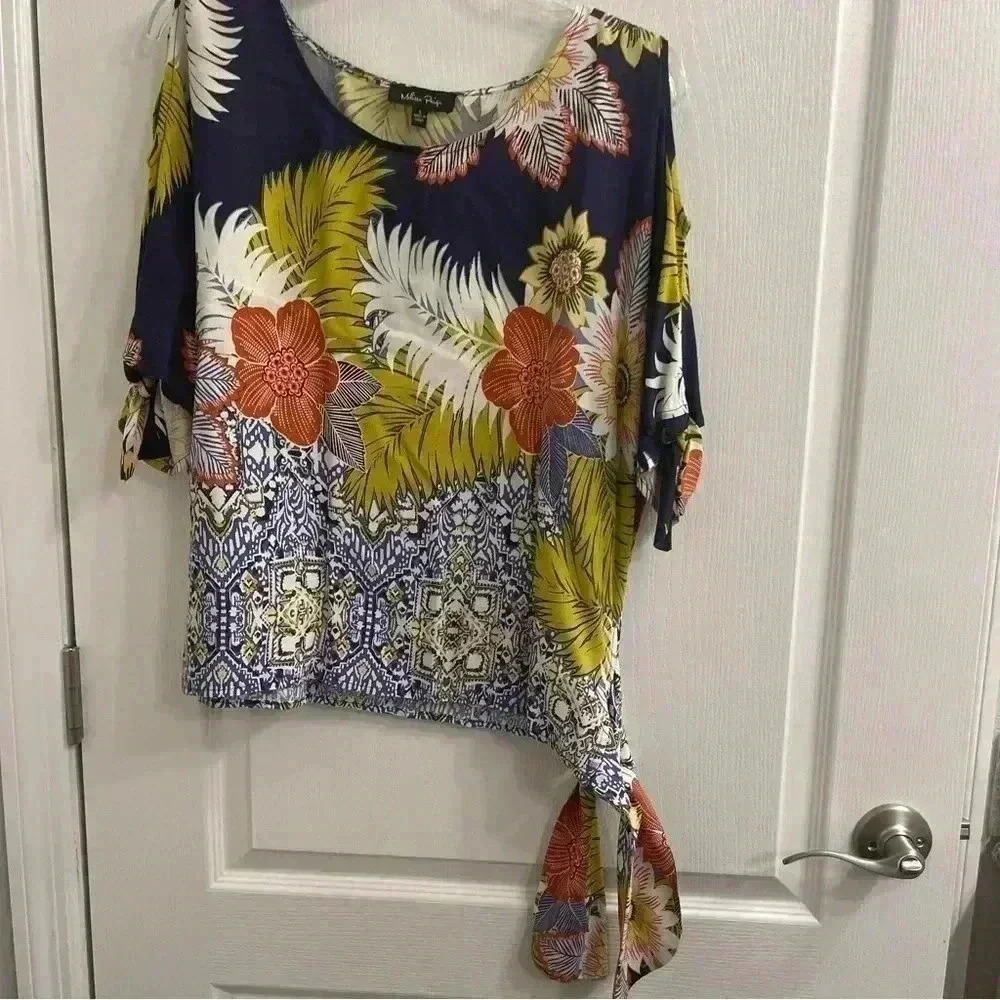 Melissa Paige Floral Top And Matching Pants - Picture 15 of 15